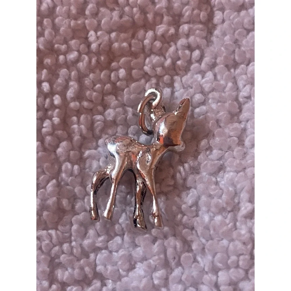 Bambi 925 Sterling Disney Charm  Disneyland Fawn Deer